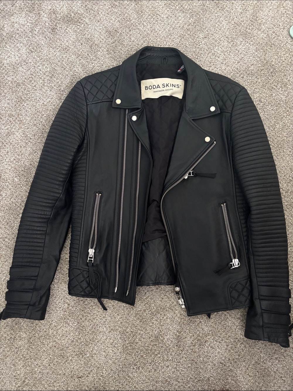 Boda Skins Alexander Napa Leather Jacket Men’s XXS